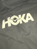 HOKA MEN'S FULL-ZIP WIND JACKET - SIZE: MEN S - BLACK - Brand New