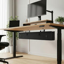 KIGJU UNDER DESK CABLE MANAGEMENT TRAY OFFICE GAMING ACCESSORIES BLACK - Like New