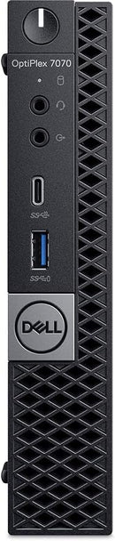 DELL OPTIPLEX 7070 MICRO I5-9500T 32GB 2TB SSD WINDOWS 11 PRO - BLACK - Like New