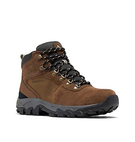 174641 COLUMBIA MEN'S NEWTON RIDGE PLUS II SUEDE HIKING BOOT -SIZE 10.5 - DBROWN - Like New