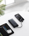 ANKER NANO POWER BANK 20K 30W FAST CHARGING BUILT-IN USB-C CABLE PACK - BLACK - Like New