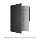 REMARKABLE PAPER PRO - PREMIUM LEATHER BOOK FOLIO CASE - BLACK-M - Brand New