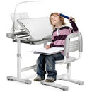 Rengue Kids Desk and Chair Set Height Adjustable School Study Desk and Chair - Like New