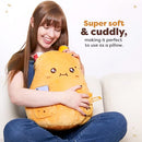 WHAT DO YOU MEME COUCH COOLERS BY RELATABLE INSULATED POTATO PLUSH - BROWN - Like New