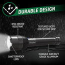 ENERGIZER 10000XT-R RECHARGEABLE LED TACTICAL FLASHLIGHT 10,000 LUMENS - BLACK - Like New