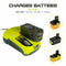RYOBI P117 18V ONE+ DUAL CHEMISTRY FAST BATTERY CHARGER P118 - GREEN - Like New