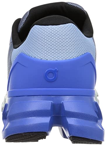 ON MEN'S CLOUDFLYER 4 SNEAKERS METAL/LAPIS SIZE MEN 11.5 - Like New