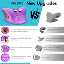 STILEFIX NECK MASSAGER PILLOW WITH 3 ADJUSTABLE MODES ZT001 - PURPLE - Like New