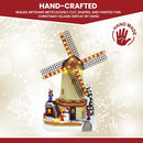 Top Treasures Animated Pre-lit Musical Winter Snow Village - Holiday - Like New