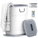 GENERIC FOLDABLE HEATED TOWEL WARMERS BUCKET ZC-202-WHITE - WHITE - Like New