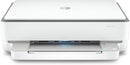 HP ENVY 6055e Wireless Color Inkjet Printer - WHITE - Like New