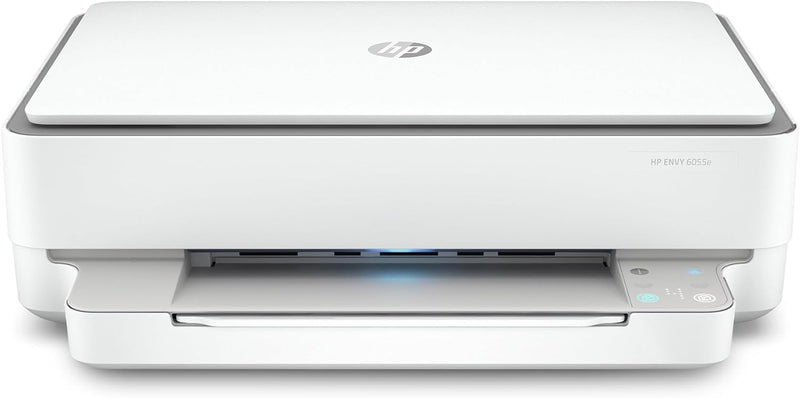 HP ENVY 6055e Wireless Color Inkjet Printer - WHITE - Like New