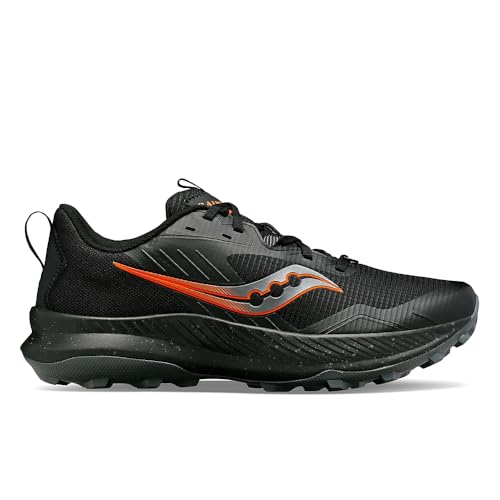 S20845 Saucony Men's Blaze Tr Sneaker Black Carbon Size 8.5 - Like New