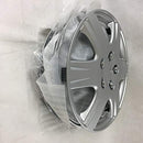 Four ABS Plastic Silver Colored 15" Diameter Hubcaps - B076TCW4HW - Like New