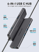 LEMORELE USB C TO DUAL HDMI ADAPTER TC73 PLUS - GRAY - Like New
