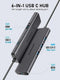 LEMORELE USB C TO DUAL HDMI ADAPTER TC73 PLUS - GRAY - Like New