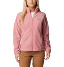 WW6439 Columbia Women's Benton Springs Full Zip Pink Agave 3X Plus - Brand New