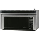 SHARP 850W OVER-THE-RANGE CONVECTION MICROWAVE, 1.1 CUBIC FEET - STAINLESS STEEL Like New