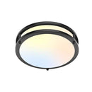 TOBUSA 10" LED Flush Mount Ceiling Light Kitchen Lighting Fixture - Black - Like New