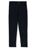GALAXY UNIFORM GIRLS SUPER STRETCH SKINNY PANTS - SIZE: WOMEN JUNIOR 3/4 - NAVY - Brand New