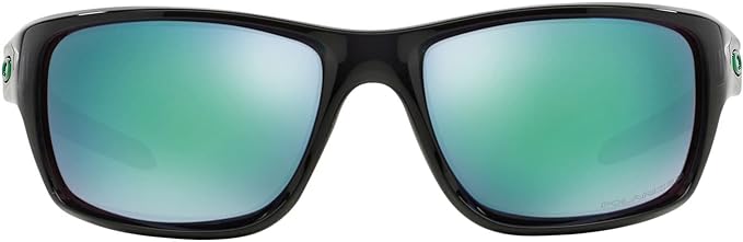 OAKLEY Men's Canteen Sunglasses OO9225 Plastic - JADE IRIDIUM POLARIZED / BLACK Like New