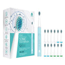 PURSONIC WHITENING USB RECHARGEABLE SONIC TOOTHBRUSH-12 BRUSH HEADS!- 38,000 - Like New
