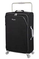 IT LUGGAGE WORLD'S LIGHTEST NEW YORK SOFTSIDE 8 WHEEL SPINNER 32" - BLACK - Brand New