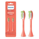 PHILIPS SONICARE 2PK BRUSH HEADS - CORAL, BH1022/01 - Brand New