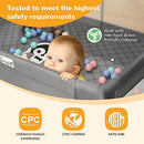 Baby Playpen for Babies and Toddlers with Mat, 71x59 inch - Scratch & Dent