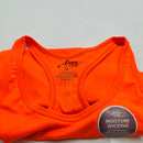 GALAXY BY HARVIC MOSTING TANK TOP BREATHABLE WICKING - WOMEN M - NEON ORANGE - Brand New