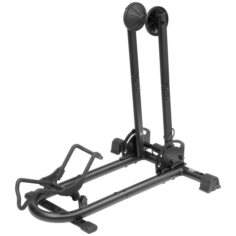 BIKEHAND FOLDABLE BIKE STAND FLOOR RACK QUICK-FOLD DESIGN YC-96 - BLACK - Like New