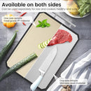Stainless Steel Cutting Board Safe Solid Meat Cutting Easy to Clean Double Sided - Brand New