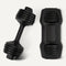 AMAZON BASICS ADJUSTABLE DUMBBELL, 25 LB - BLACK - Like New
