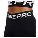 CZ9857 NIKE PRO WOMEN'S 3" COMPRESSION SHORTS - SIZE: WOMEN S - BLACK/WHITE - Brand New