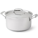 CUISINART 744-24 CHEF'S CLASSIC STAINLESS STOCKPOT, 6-QUART - SILVER - Like New
