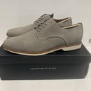 TOMMY HILFIGER MEN'S OXFORDS - SIZE: MEN 10.5 - GRAY - Like New