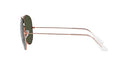 RAY BAN CLASSIC AVIATOR SUNGLASSES 62-14-140 - ROSE GOLD/GREEN - Like New