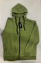 GENERIC NORTH POLE AND MORE, UNISEX FULL-ZIP HOODIE - SIZE: MEN 2XL - ARMY/OLIVE - Brand New