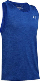 UNDER ARMOUR MEN'S TECH TANK 2.0 - SIZE: MEN XS - BLUE - Like New