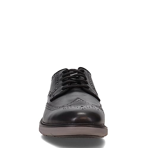C34601 COLE HAAN MEN'S GO-TO WING OXFORDS BLACK/GYM MIDSOLE SIZE 9.5 M - Like New
