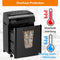 Suntiko Paper Shredder, 18-Sheet Cross Cut Level P-4 - BLACK - Like New
