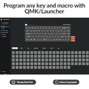 KEYCHRON K6 PRO WIRELESS MECHANICAL KEYBOARD QMK/LAUNCHER MAC/WIN/LINUX - BLACK - Like New