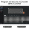 KEYCHRON K6 PRO WIRELESS MECHANICAL KEYBOARD QMK/LAUNCHER MAC/WIN/LINUX - BLACK - Like New