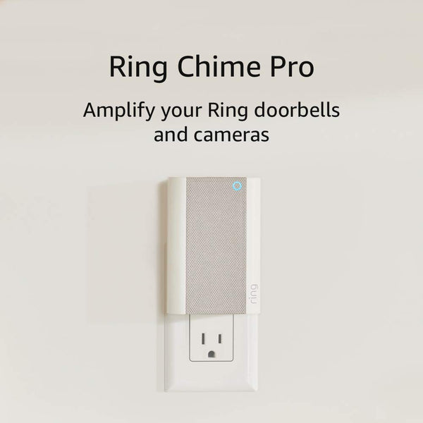 RING CHIME PRO (2ND GENERATION) WI-FI EXTENDER COMPATIBLE ALL RING DEVICES - Brand New