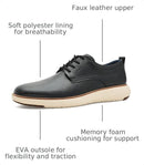 TMFORAY-TOMMY HILFIGER MEN'S FORAY DERBY SHOE, SIZE: 10.5, MENS, BLACK - Brand New