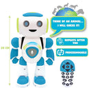 LEXIBOOK POWERMAN JR. SMART INTERACTIVE TOY ROBOT, ROB20EN - GREEN/BLUE - Like New