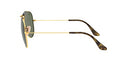 RAY BAN RAY-BAN RB3029 OUTDOORSMAN II AVIATOR SUNGLASSES RB3029 GOLD/G-15 GREEN - Like New