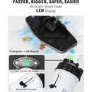 FOTING CORDLESS POOL VACUUM FOR ABOVE GROUND POOL, HANDHELD SPA CLEANER - BLACK - Like New