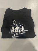 CUDDL DUDS FLAME RESISTANT T-SHIRT - SIZE: YOUTH XS(4/5) - BLACK - Like New