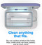 PHONESOAP 3 UV CELL PHONE SANITIZER AND DUAL UNIVERSAL CHARGER - PERIWINKLE - Brand New